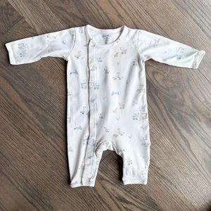 Pehr bodysuit with forest animals.